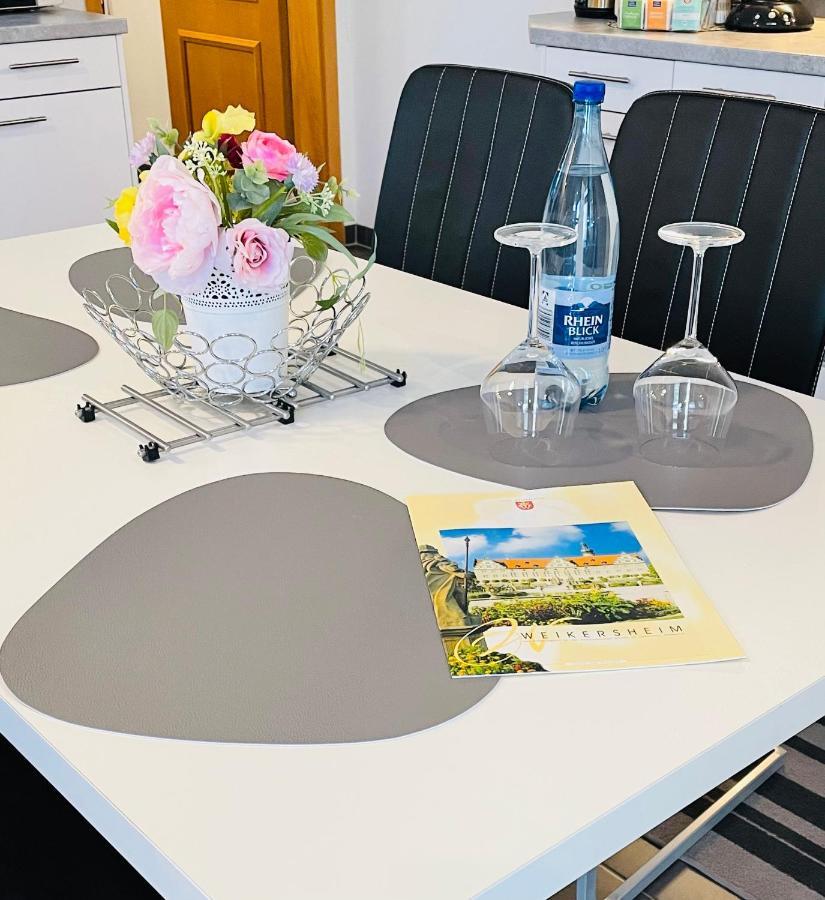 Ferienwohnung Marina An Der Romantischen Strasse 바이케르하임 외부 사진